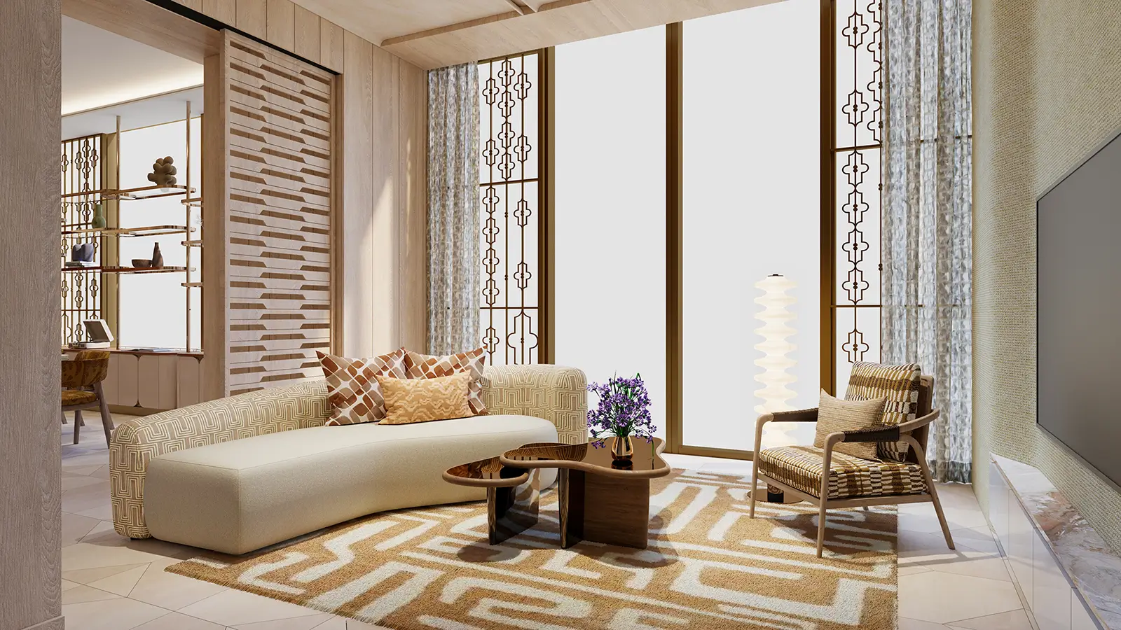Rendering of State Lounge