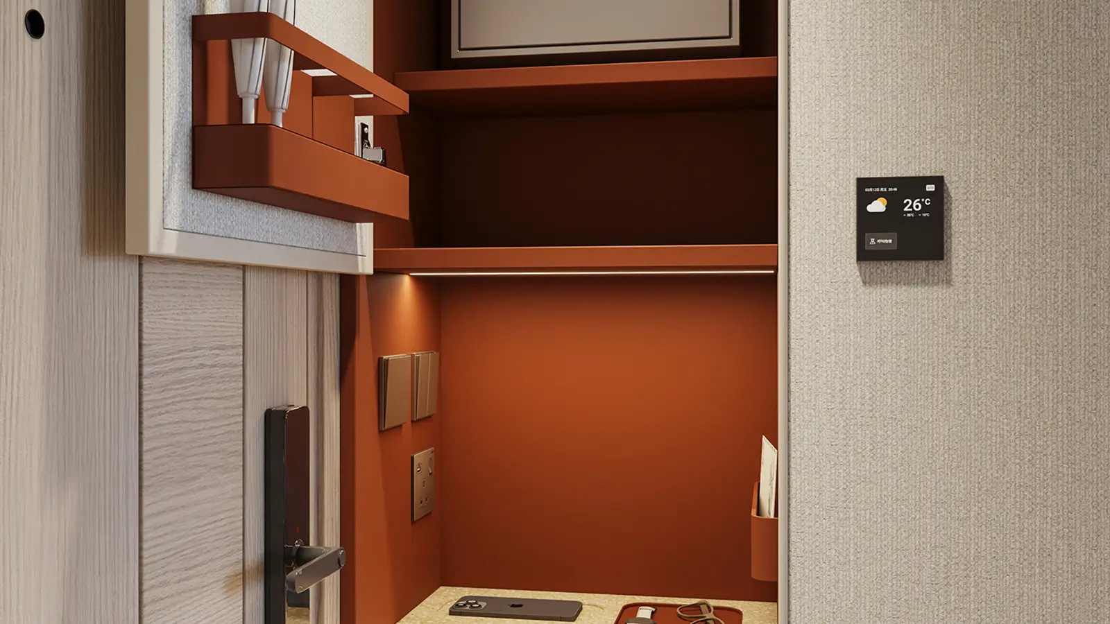 Rendering of modified ARTISCABINET | Flat G, 16/F