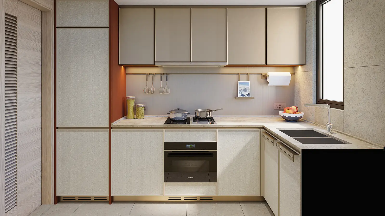 Rendering of modified Kitchen | Flat C, 30/F
