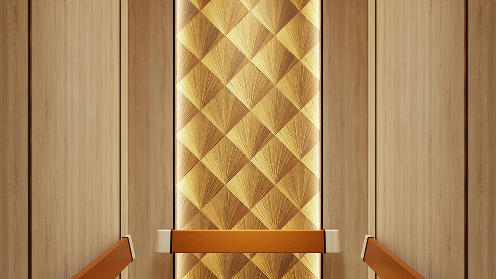 Rendering of the interior of Lift Car